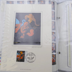 Vrac de timbres de France neufs et oblitérés en un carton.