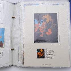 Vrac de timbres de France neufs et oblitérés en un carton.