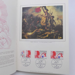 Vrac de timbres de France neufs et oblitérés en un carton.