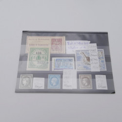 Vrac de timbres de France neufs et oblitérés en un carton.