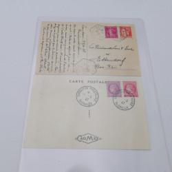 Vrac de timbres de France neufs et oblitérés en un carton.