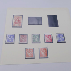 Vrac de timbres de France neufs et oblitérés en un carton.