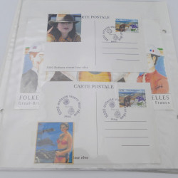 Vrac de timbres de France neufs et oblitérés en un carton.
