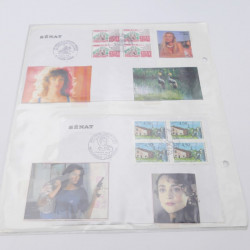 Vrac de timbres de France neufs et oblitérés en un carton.