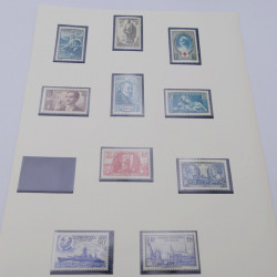 Vrac de timbres de France neufs et oblitérés en un carton.