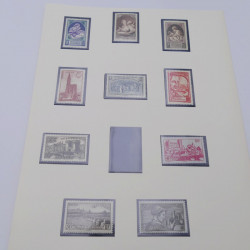 Vrac de timbres de France neufs et oblitérés en un carton.