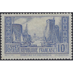 Port de la Rochelle timbre de France N°261b neuf*.