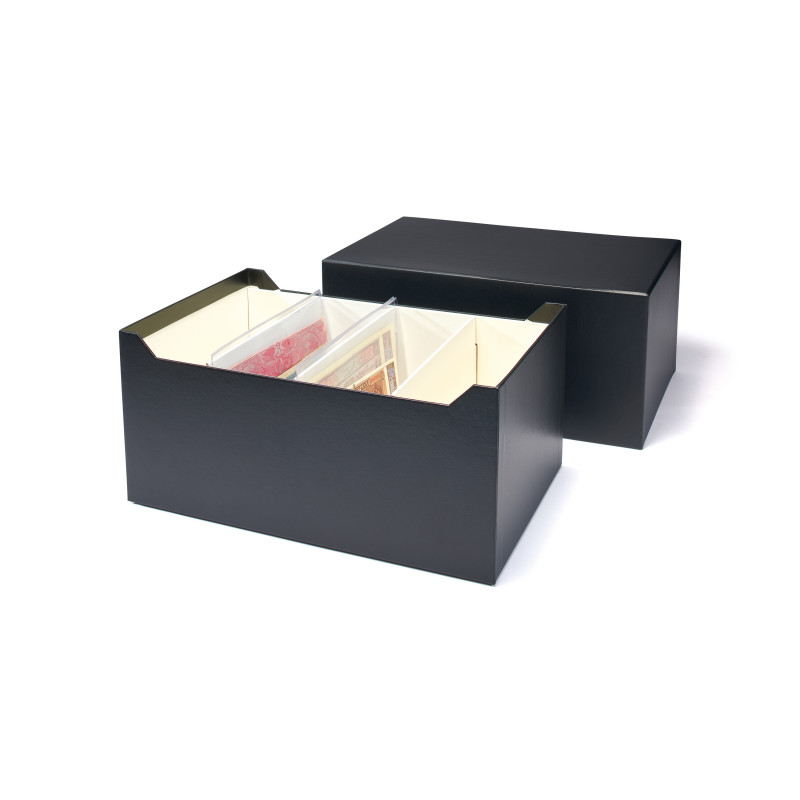 Boite d'archive Logik Dimitri Leuchtturm pour 800 billets de banque.