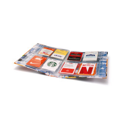 Album Voucher pour collectionner 60 bons cadeaux.