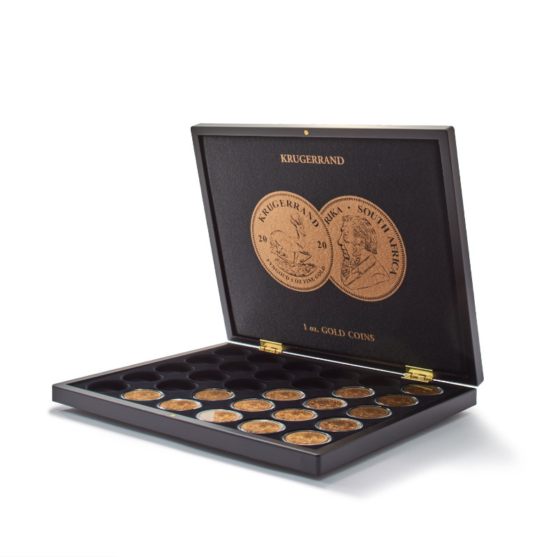 Coffret monnaies pour 30 pièces en Or Krugerrand (1 OZ.)