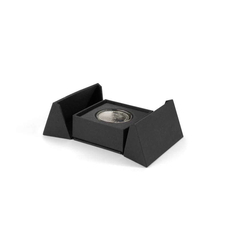 Écrin numismatique PORTA pour 1 capsule ronde 33 mm.