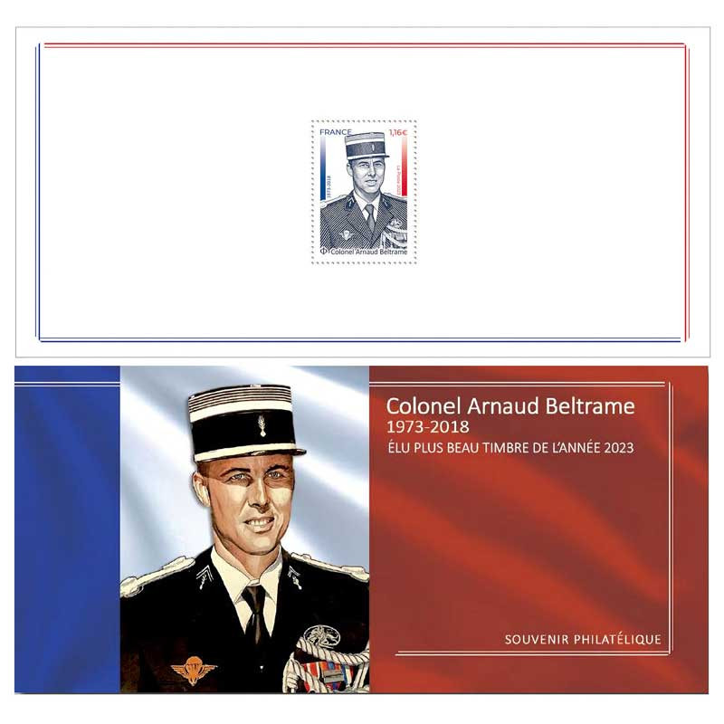 Bloc souvenir N°220 Colonel Arnaud Beltrame neuf**.