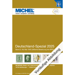 Catalogue Michel timbres d'Allemagne spécialisé Tome 2 édition 2025.
