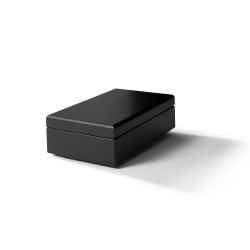 Ecrin Volterra noir pour 1 lingot d'argent 1 kilo.