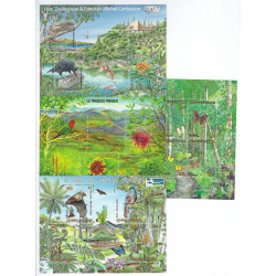 Nouvelle Calédonie lot de 4 blocs-feuillet de timbres neuf**.