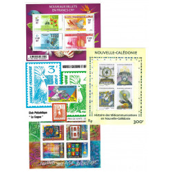 Nouvelle Calédonie lot de 4 blocs-feuillet de timbres neuf**.