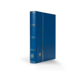 Classeur à bandes pour timbres 64 pages blanches.