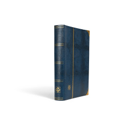 Classeur design Croco 64 pages noires pour timbres.