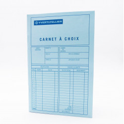 Carnet à choix timbres-poste pour négociants, clubs philatéliques.