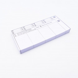 Bloc de recharges pour carnet à choix de timbres.
