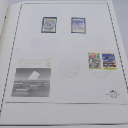Collection historique des timbres Europa 1976-1979 en album Cérès.