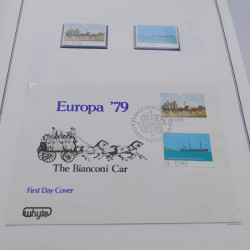 Collection historique des timbres Europa 1976-1979 en album Cérès.