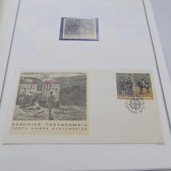 Collection historique des timbres Europa 1976-1979 en album Cérès.