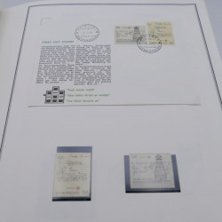 Collection historique des timbres Europa 1976-1979 en album Cérès.