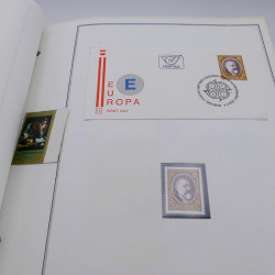 Collection historique des timbres Europa 1976-1979 en album Cérès.