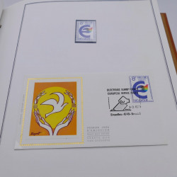 Collection historique des timbres Europa 1976-1979 en album Cérès.