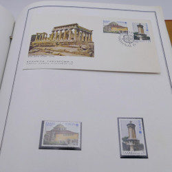 Collection historique des timbres Europa 1976-1979 en album Cérès.