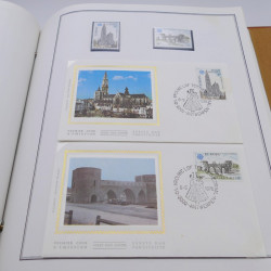 Collection historique des timbres Europa 1976-1979 en album Cérès.