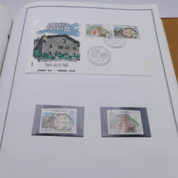 Collection historique des timbres Europa 1976-1979 en album Cérès.