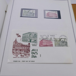 Collection historique des timbres Europa 1976-1979 en album Cérès.