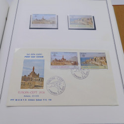Collection historique des timbres Europa 1976-1979 en album Cérès.