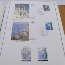 Collection historique des timbres Europa 1976-1979 en album Cérès.