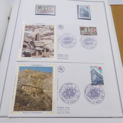 Collection historique des timbres Europa 1976-1979 en album Cérès.