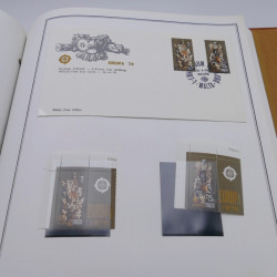 Collection historique des timbres Europa 1976-1979 en album Cérès.