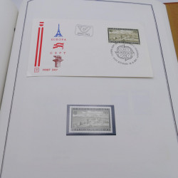 Collection historique des timbres Europa 1976-1979 en album Cérès.
