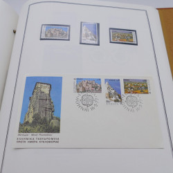 Collection historique des timbres Europa 1976-1979 en album Cérès.