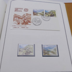 Collection historique des timbres Europa 1976-1979 en album Cérès.
