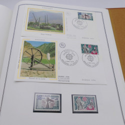 Collection historique des timbres Europa 1976-1979 en album Cérès.