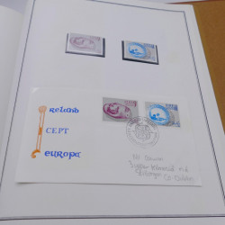 Collection historique des timbres Europa 1976-1979 en album Cérès.