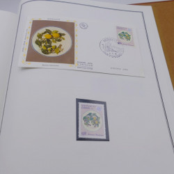 Collection historique des timbres Europa 1976-1979 en album Cérès.