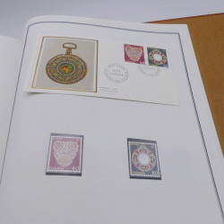 Collection historique des timbres Europa 1976-1979 en album Cérès.