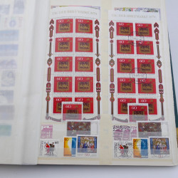 Lot de timbres d'Allemagne R.F.A. 1960-1982 neufs et oblitérés.