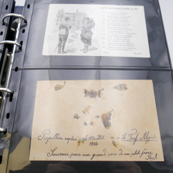 Lot de commémoratifs et cartes postales de France 1879-1956.