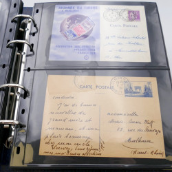 Lot de commémoratifs et cartes postales de France 1879-1956.