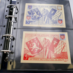 Lot de commémoratifs et cartes postales de France 1879-1956.