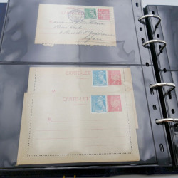 Lot de commémoratifs et cartes postales de France 1879-1956.